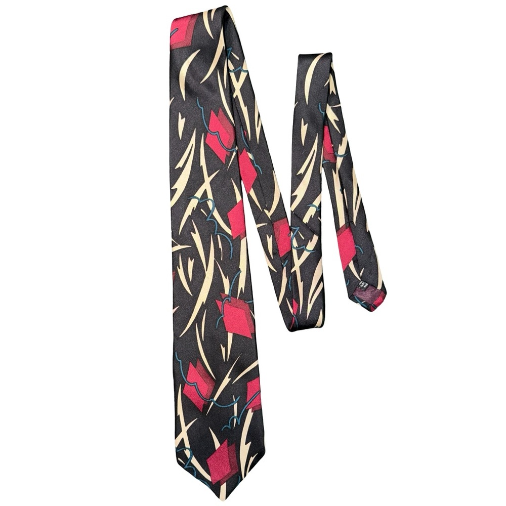 Vintage Monsieur Givenchy 100% silk necktie 56 3/4” X 3 1/2”